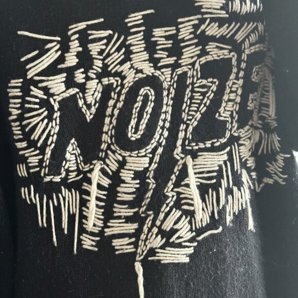 Diesel K-Paxs Noize Black Wool-Blend Crewneck Sweater – Size XL - Picture 2 of 5